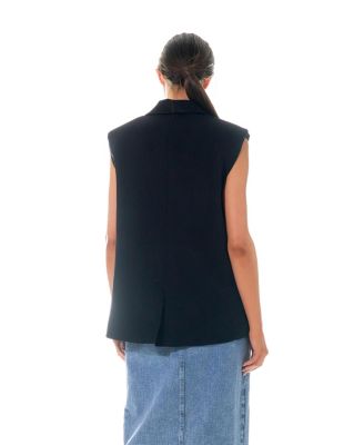 Women's Oversized Blazer Vest