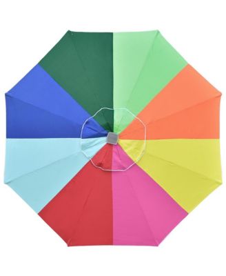 10ft UV50+ Universal Replacement Umbrella Canopy Outdoor Beach Parasol Top Cover