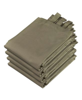 54"x96" Outdoor Curtain Panel Tab Top Drape UV30+ Pergola Porch Garden 4 Pack