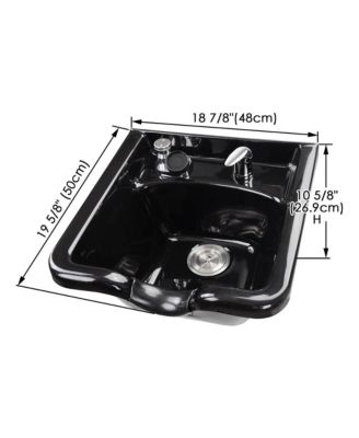 Shampoo Bowl Beauty Salon Sink Bowl Barber Shop Mounting Ability