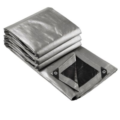 16x20 Ft 14 Mil Poly Tarp Protective Cover Tarpaulin Heavy Duty UV Resistant