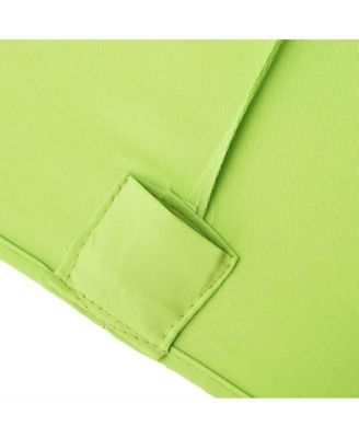 Rectangle Replacement Patio Umbrella Canopy Parasol Top Cover for 6 Ribs 6.5x10ft Umbrella