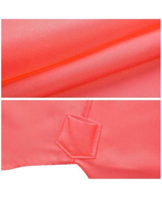 10x6ft Universal Replacement Umbrella Canopy with Tippet Top Cover Patio Beach