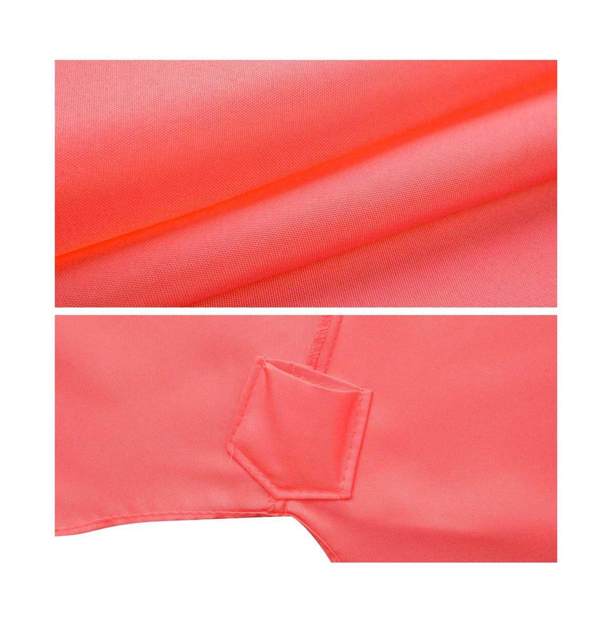 10x6ft Universal Replacement Umbrella Canopy with Tippet Top Cover Patio Beach