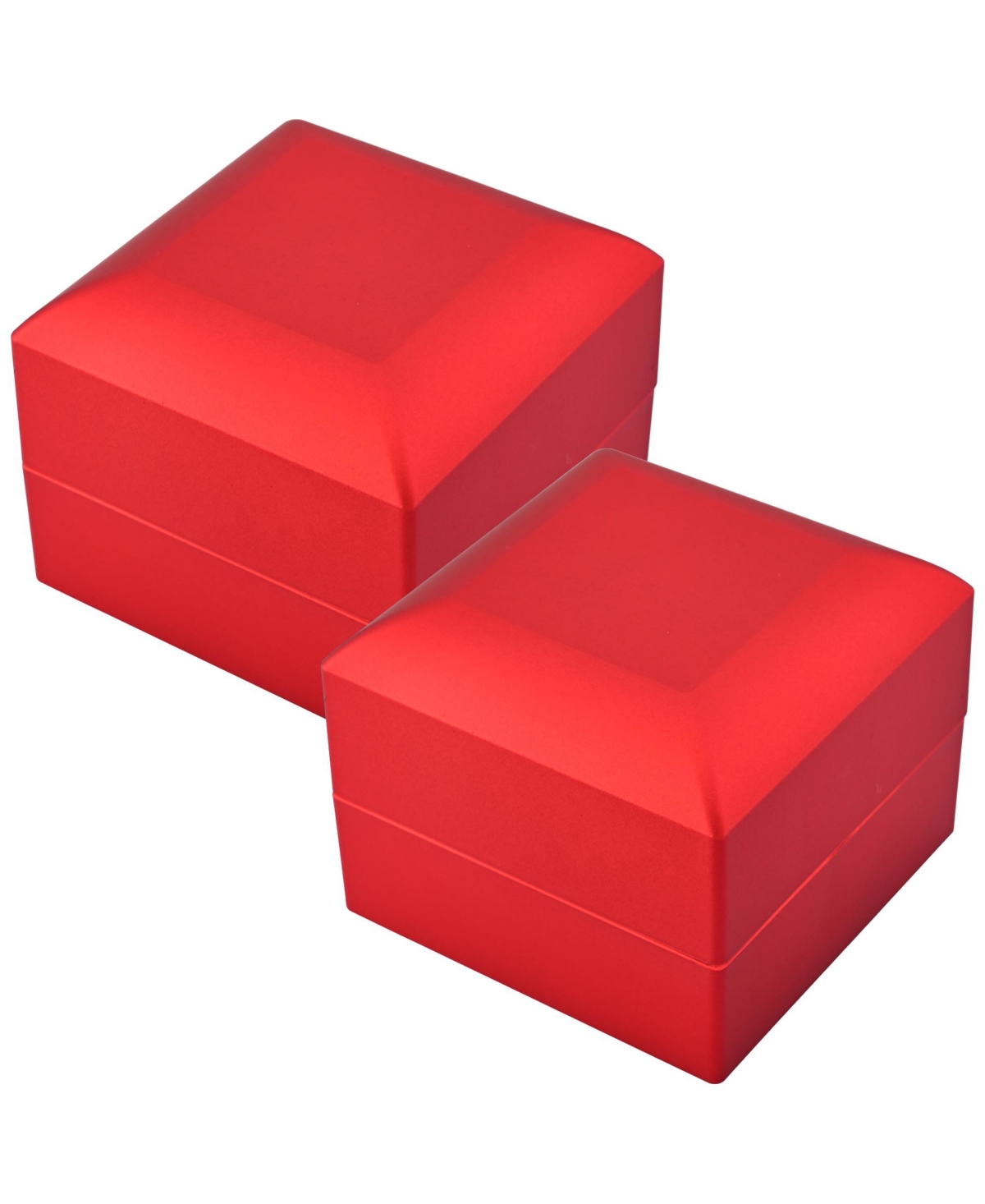 Yescom Heart Shape Led Ring Box Jewelry Wedding Engagement Proposal Light Case 2 Pack