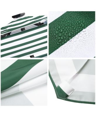 3-Tier Patio Umbrella Replacement Canopy Market Table Top Market Pool