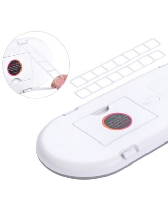 Car Visor Vanity Mirror w/ LED Light Sun Visor Cosmetic Mirror Travel