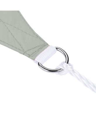 10 Ft Triangle Sun Shade Sail Canopy 97% UV Block Patio Awning Outdoor Garden