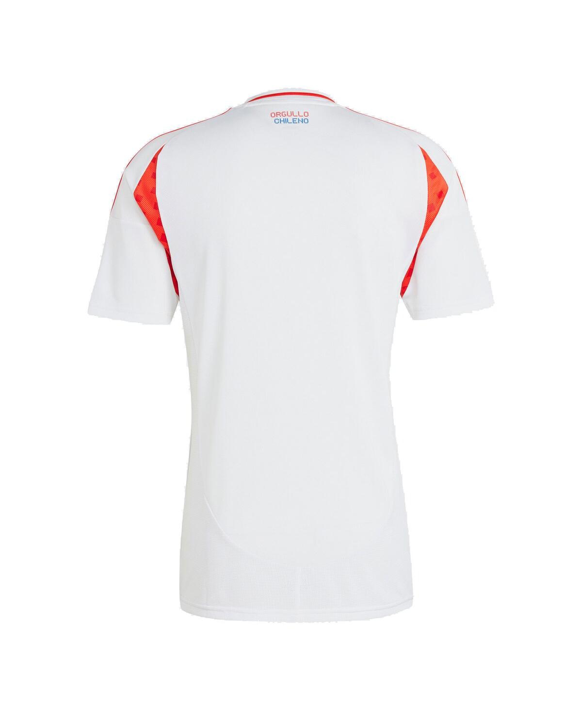 Adidas Men'sChile National Team 2024 Away Replica Jersey - White