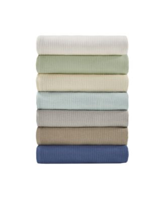 Freshspun Basketweave Cotton Blanket, King