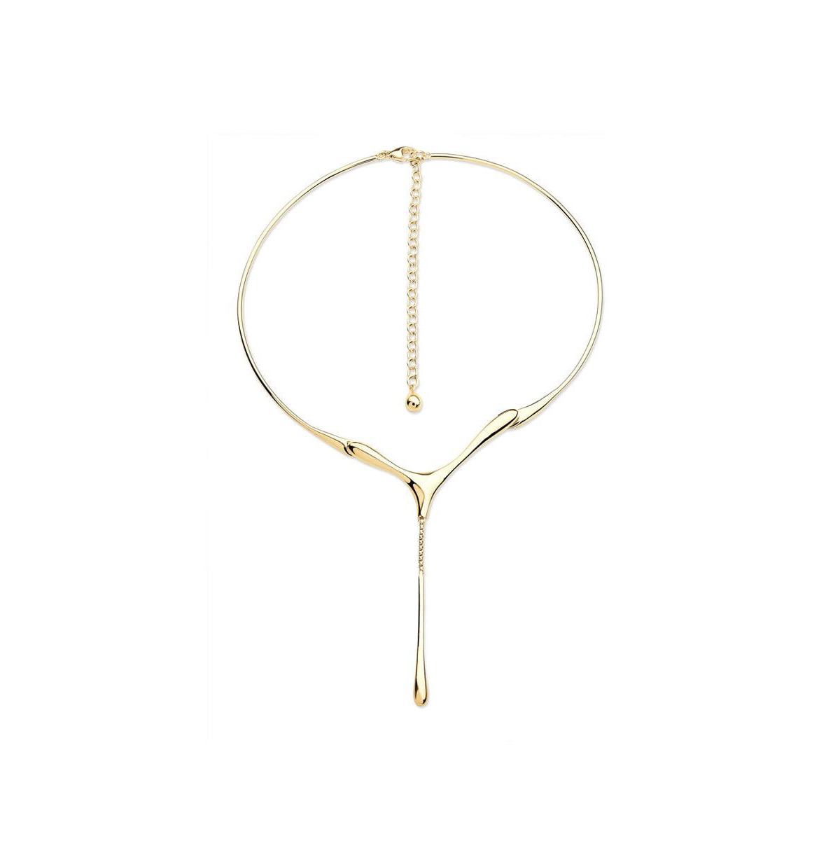 1 Drop Necklace in Gold Veremeil - Gold