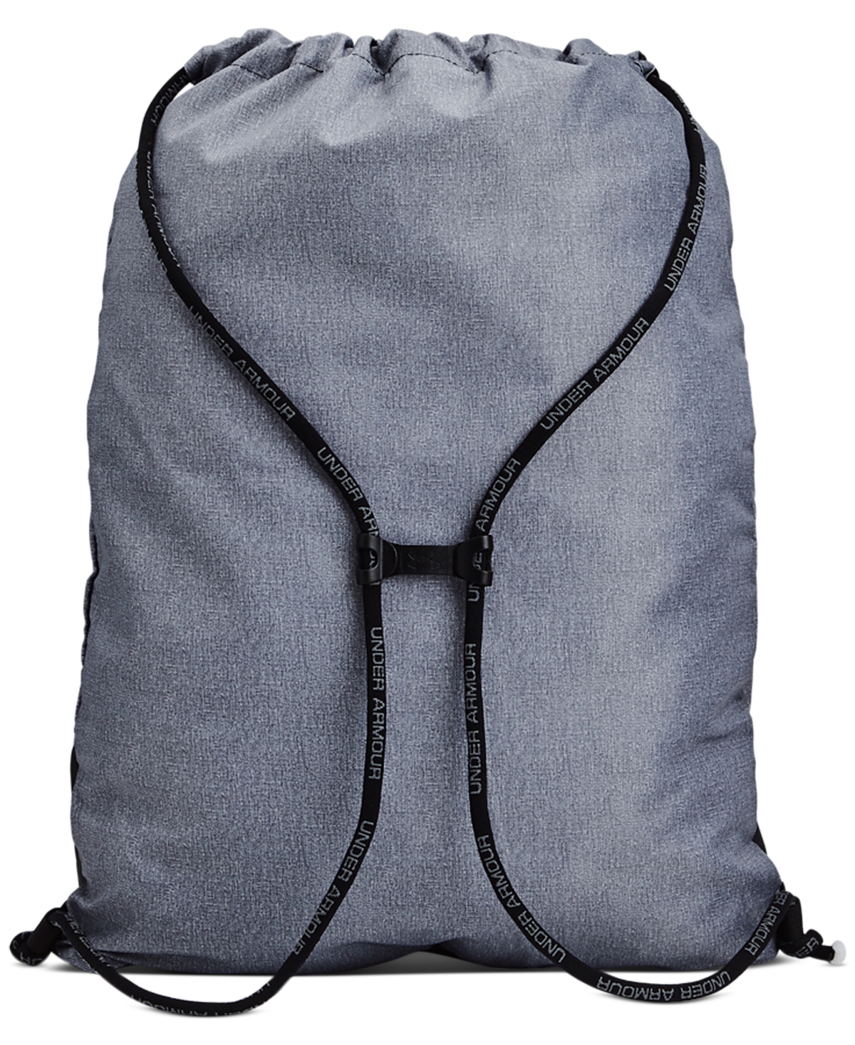 Under Armour Men's Undeniable Sackpack In Pitch Gray Medium Heather,black,blac