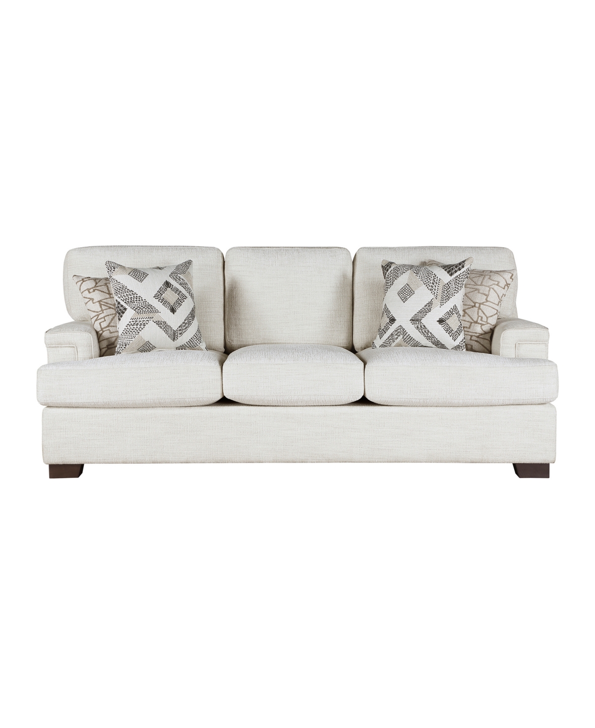 Homelegance White Label Casoria 91" Sofa In Cream