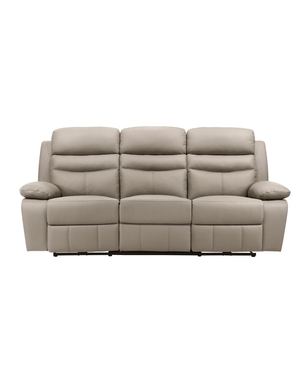 HOMELEGANCE WHITE LABEL RITTMAN 87" POWER DOUBLE RECLINING SOFA 