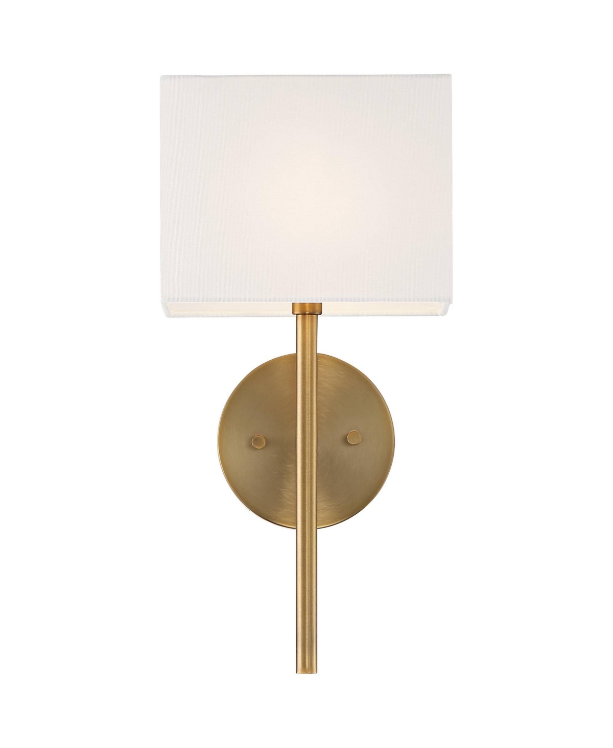 Favre au Modern Wall Sconce Lighting Warm BrassHardwired 16 1/4