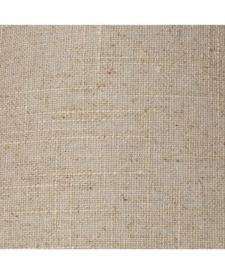 Empire Lamp Shade Fine Burlap Large 6" Top x 21" Bottom x 13.5" High Spider Fitting with Replacement Harp and Finial
