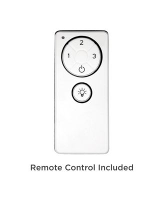 52" Elite Modern Dimmable LED Light Remote Control Hugger Indoor Ceiling Fan