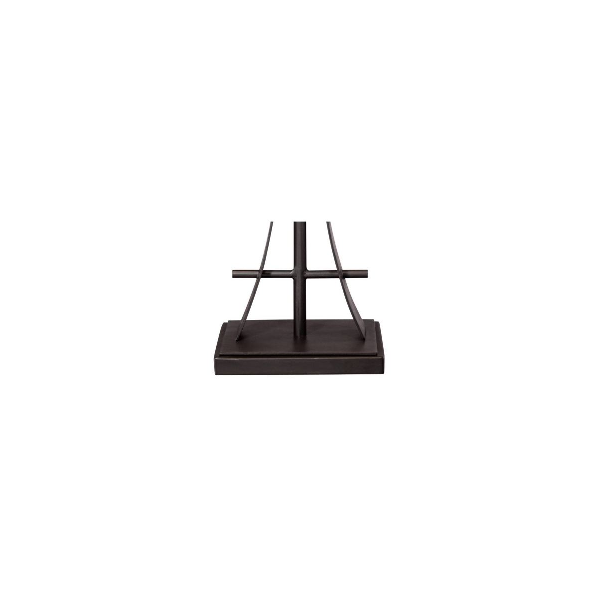 Jewel Tone Mission Tiffany Style Table Lamp Tall Iron Bronze Geometric Antique Stained Glass Art Shade Decor for Living Room Bedroom House Bedside