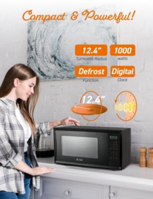 1.1 Cu. Ft. 1000W Countertop Microwave Oven