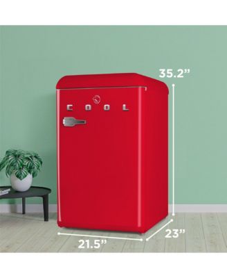 4.4 Cu. Ft. Retro Refrigerator