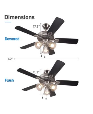 42 Inch 5 Blade Ceiling Fan