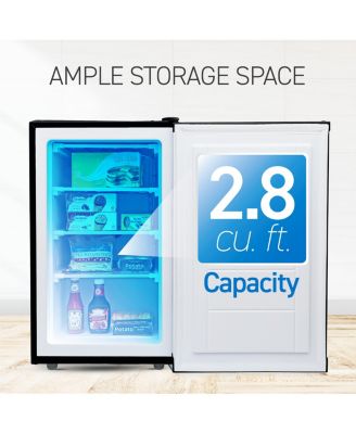 2.8 Cu.Ft. Upright Freezer - Black