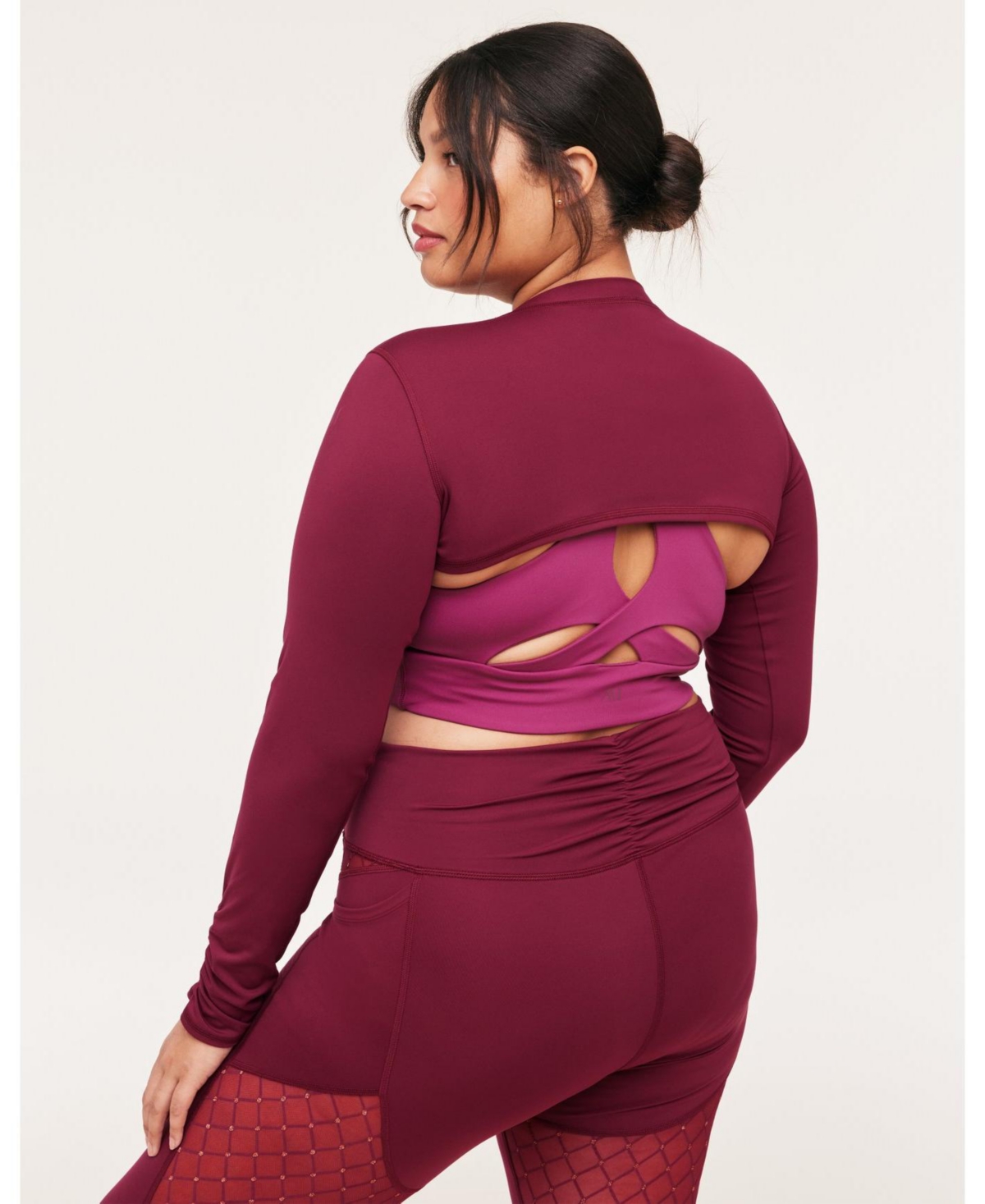 Adore Me Plus Size Lotus Lotus Active Shrug