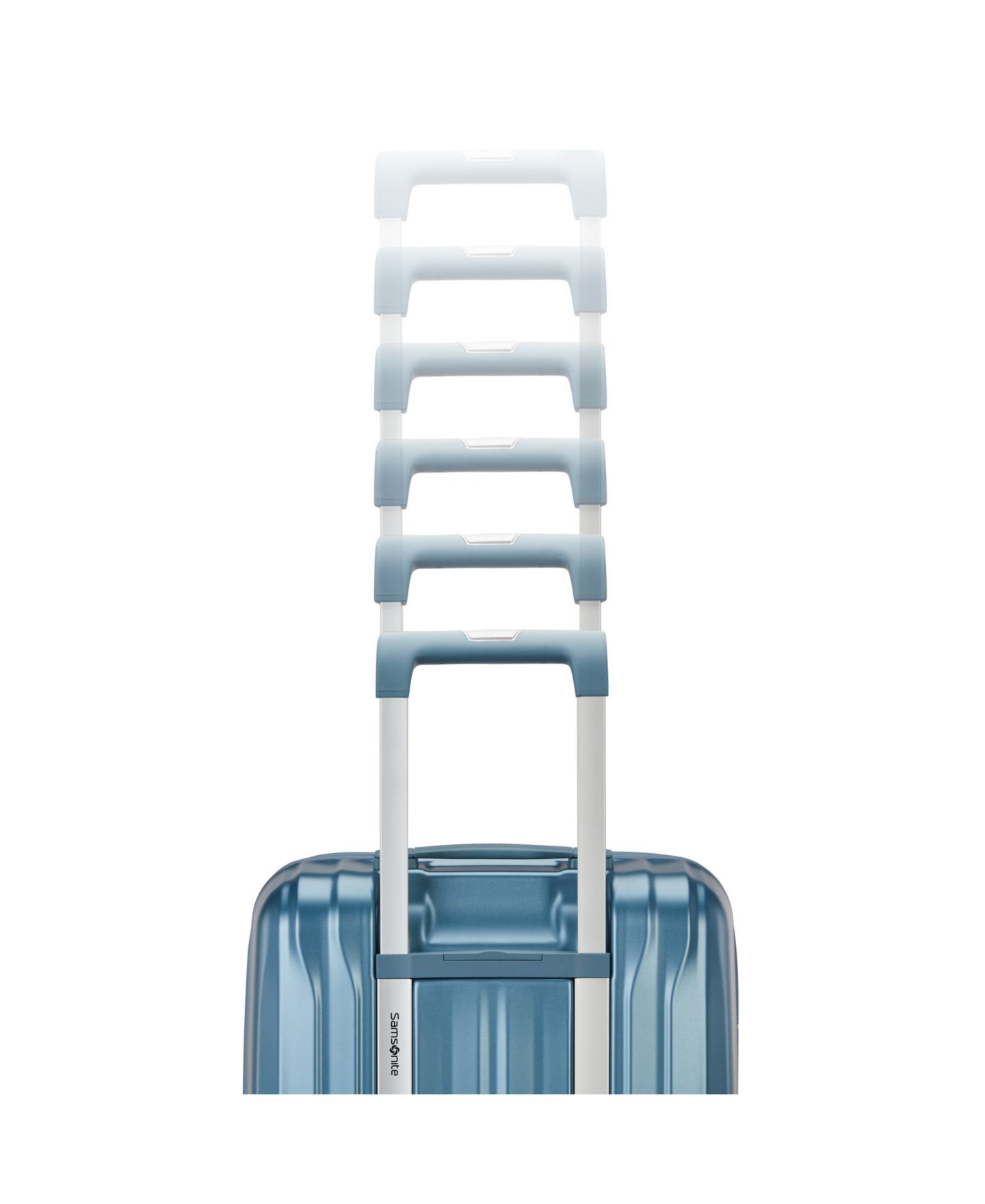 Чемодан Samsonite Uplift Hardside Carry-On Spinner, цвет: Синий — фото 8