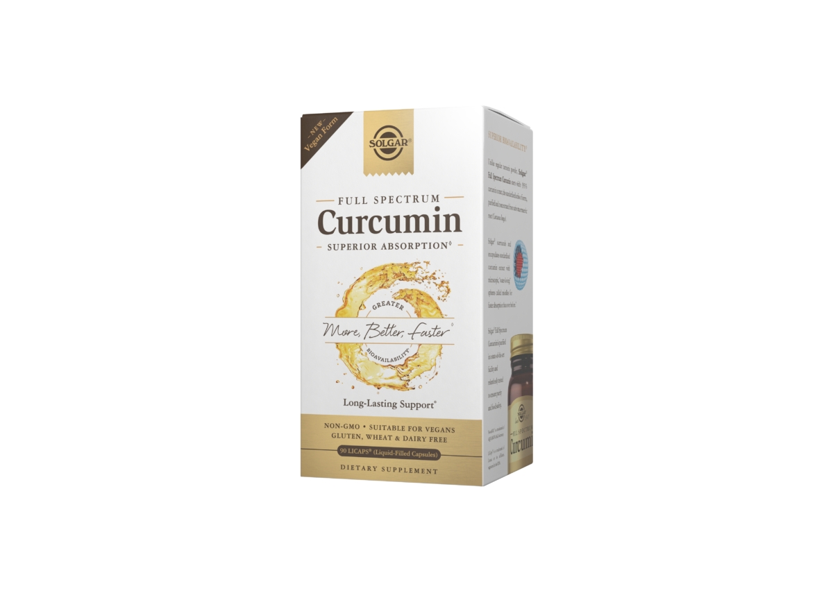 Solgar Full Spectrum Curcumin, 90 Softgels