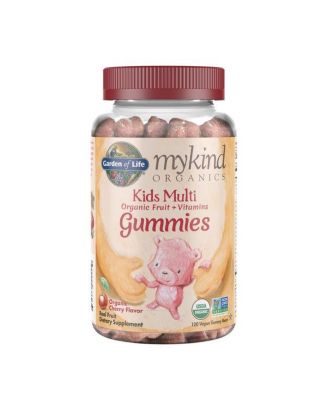 Garden of Life My Kind Organics Kids Multi Gummies, Organic Cherry 120 Chews