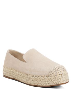 Ellerie suede flatform heel espadrilles