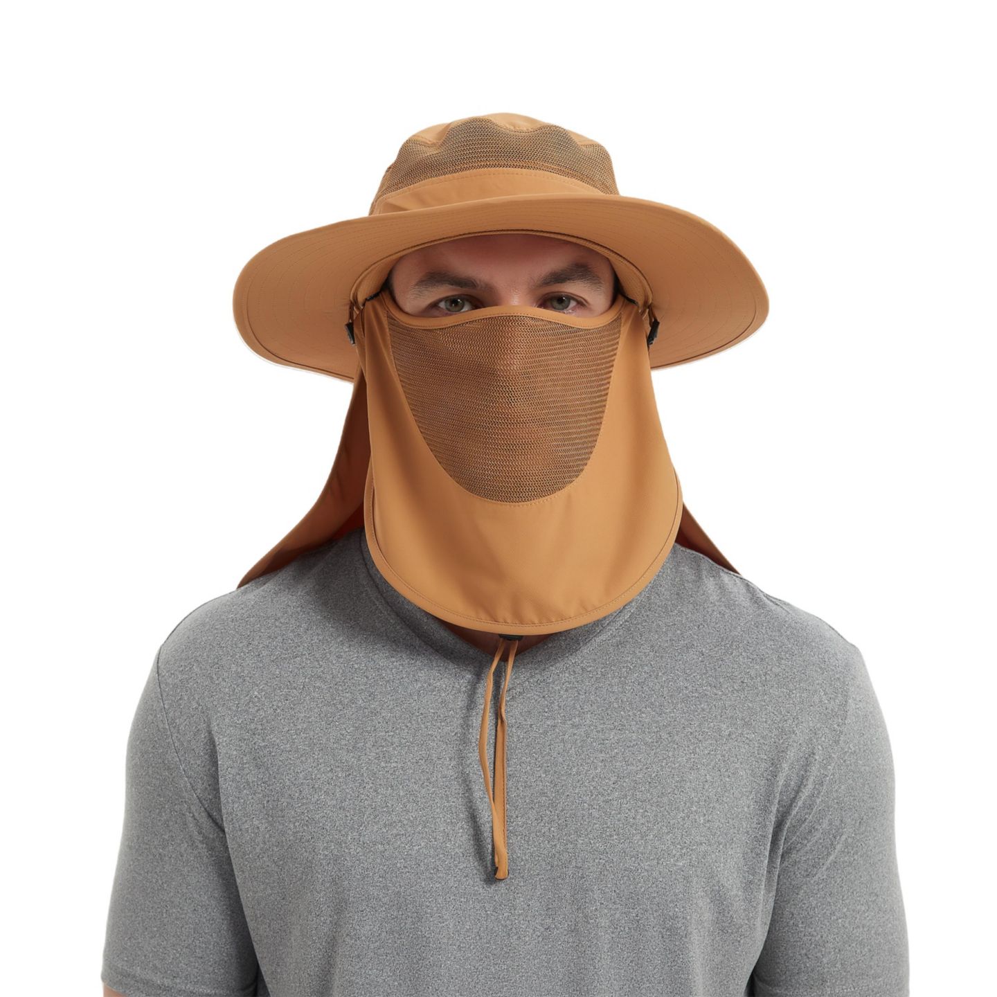 Мужской головной убор Kanut Sports Unisex Keya Packable Boonie Hat Classic Fit, цвет: Верблюжий — фото 2