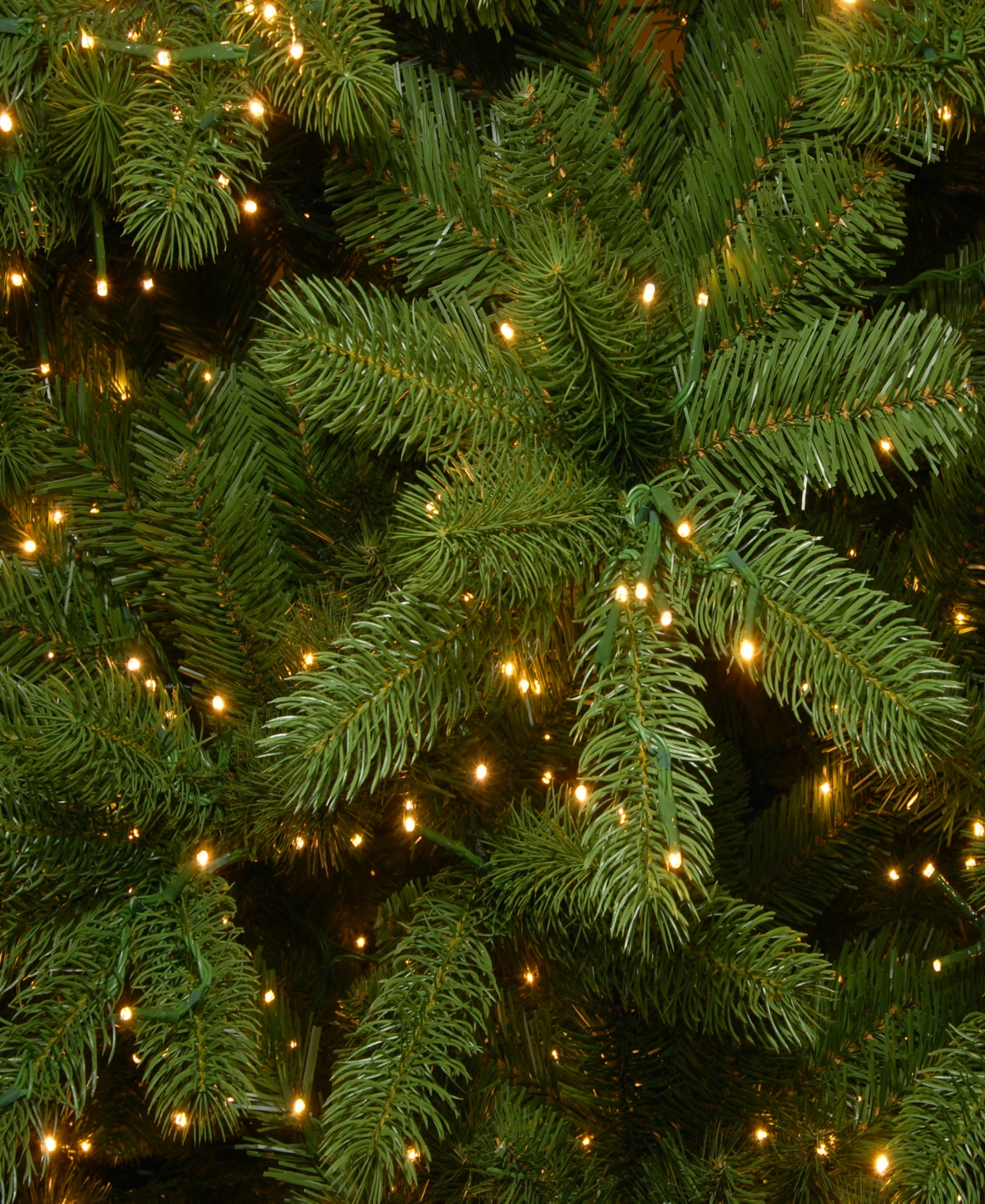 National Tree Company 7.5 ft. Pre-Lit Feel Real Artificial Full Downswept Douglas Fir Christmas Tree with 3000 Dual Color Led Cosmic Lights with Power