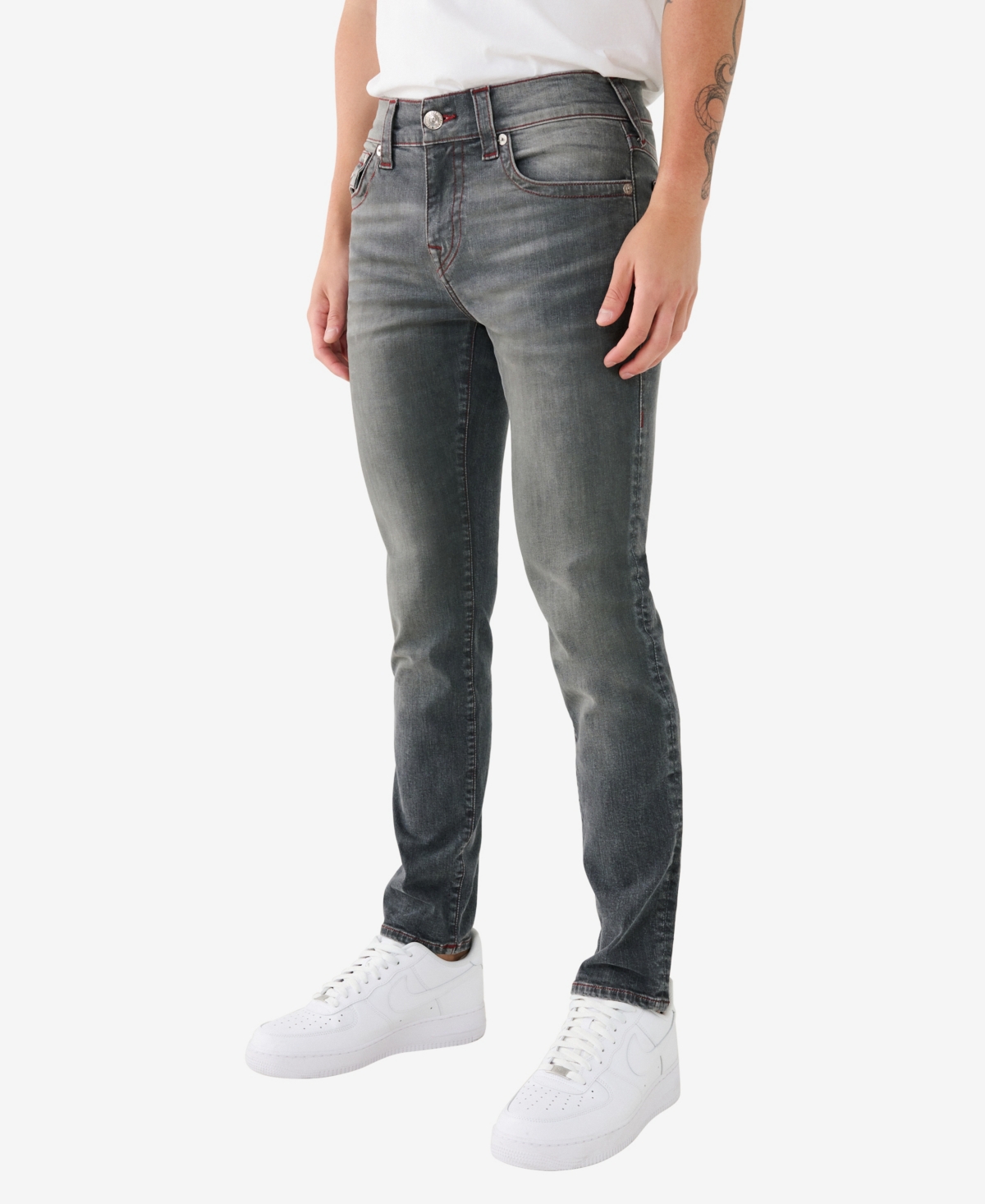 True Religion Men's Ricky Super T Straight Jeans