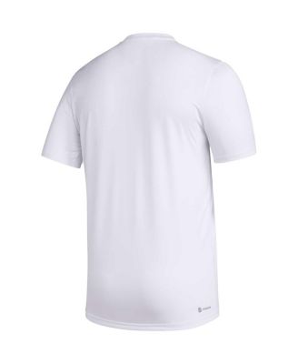 Men's x Rich Mnisi Pride Collection&nbsp;White Washington Huskies Pregame AEROREADY T-Shirt