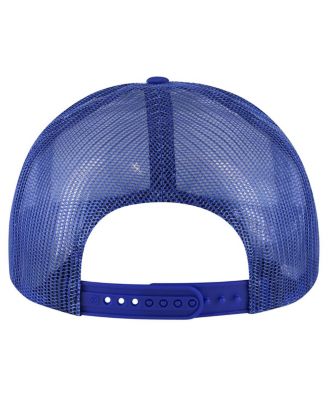 Men's White/Royal Brooklyn Dodgers Cooperstown Collection Pack Express Trucker Adjustable Hat