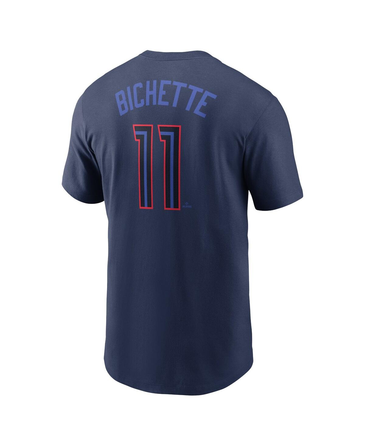 Nike Men's Bo Bichette Navy Toronto Blue Jays 2024 City Connect Name Number T-shirt In Navy