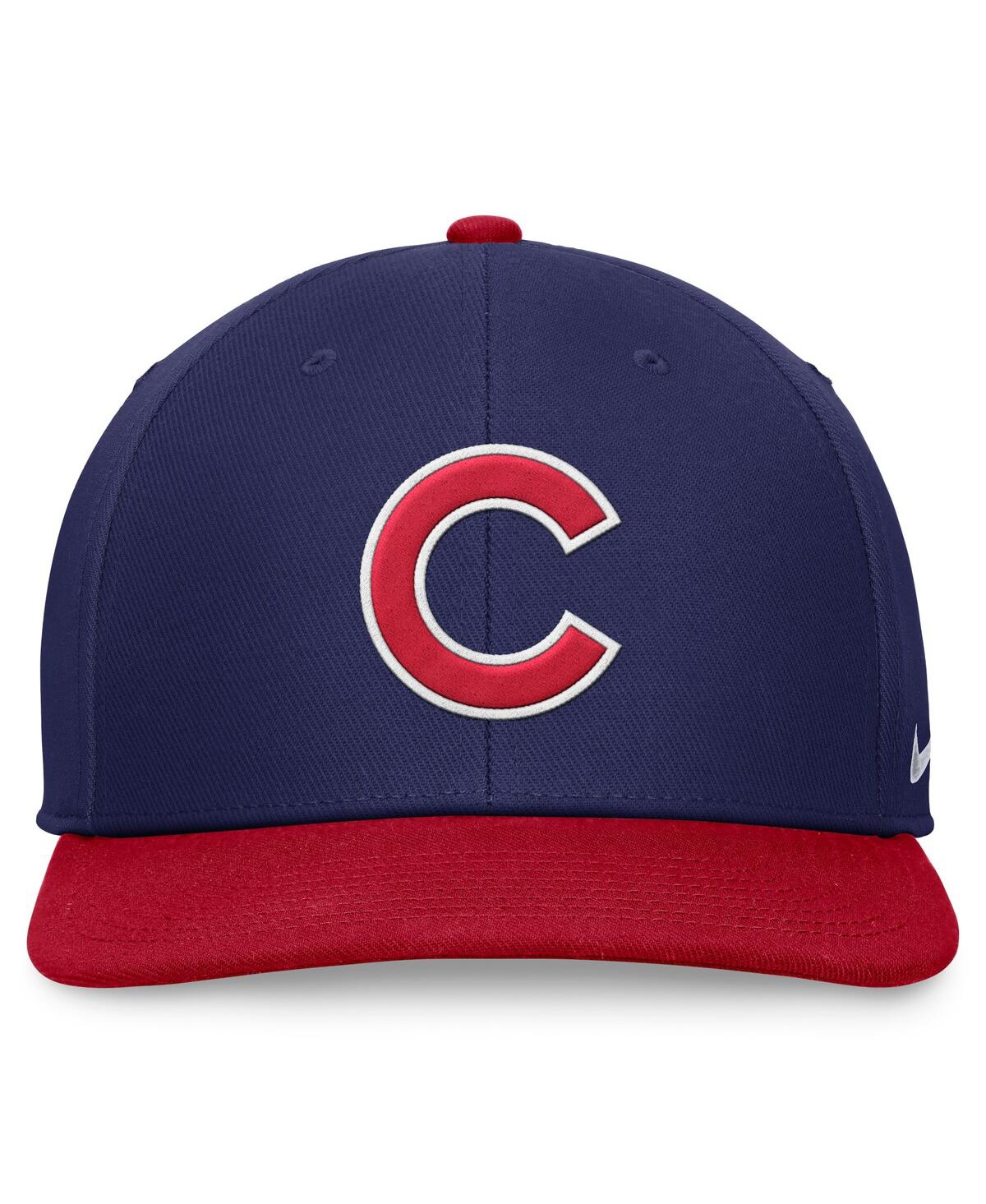 Nike Chicago Cubs Evergreen Pro  Men's Dri-fit Mlb Adjustable Hat In Royal,red