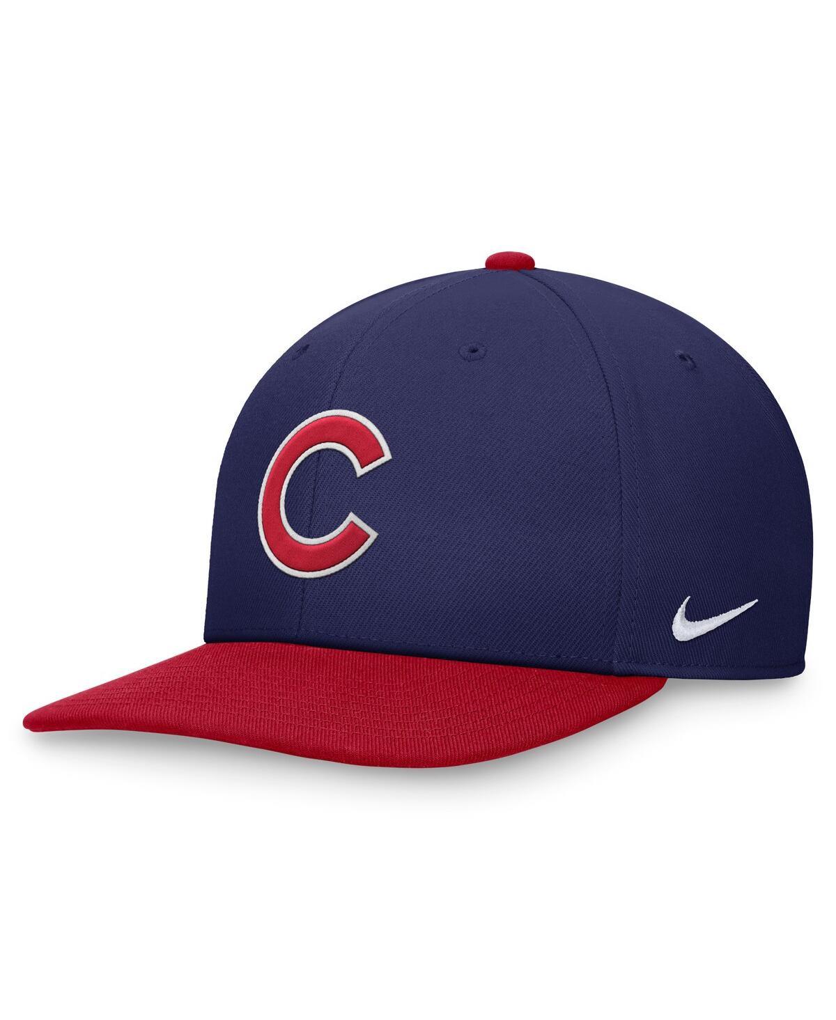 Nike Chicago Cubs Evergreen Pro  Men's Dri-fit Mlb Adjustable Hat In Royal,red