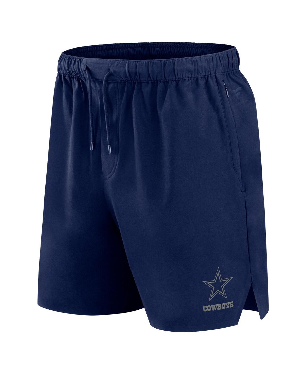 Fanatics Men's Navy Dallas Cowboys Front Office Woven Shorts In Navy