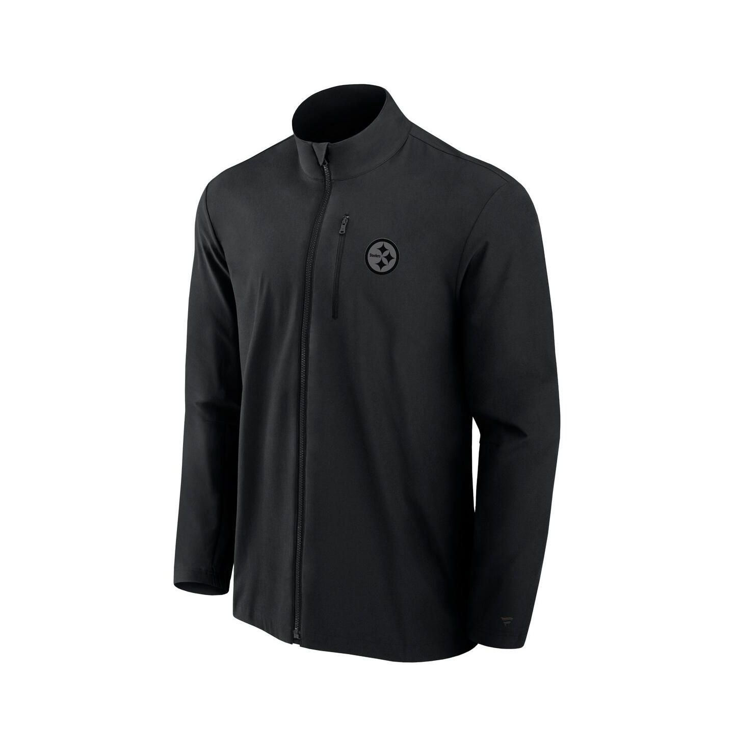 Мужская куртка Fanatics Signature Black Pittsburgh Steelers Front Office Woven Full-Zip — фото 3