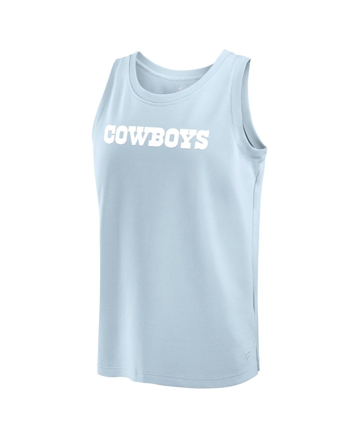 Fanatics Men's Light Blue Los Angeles Dodgers Elements Tank Top In Light Blue