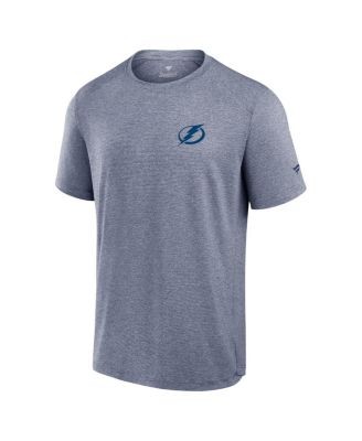 Men's Navy Tampa Bay Lightning Front Office Tech T-Shirt