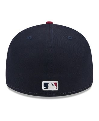 Men's White/Red Cleveland Guardians 2024 City Connect Low Profile 59FIFTY Fitted Hat