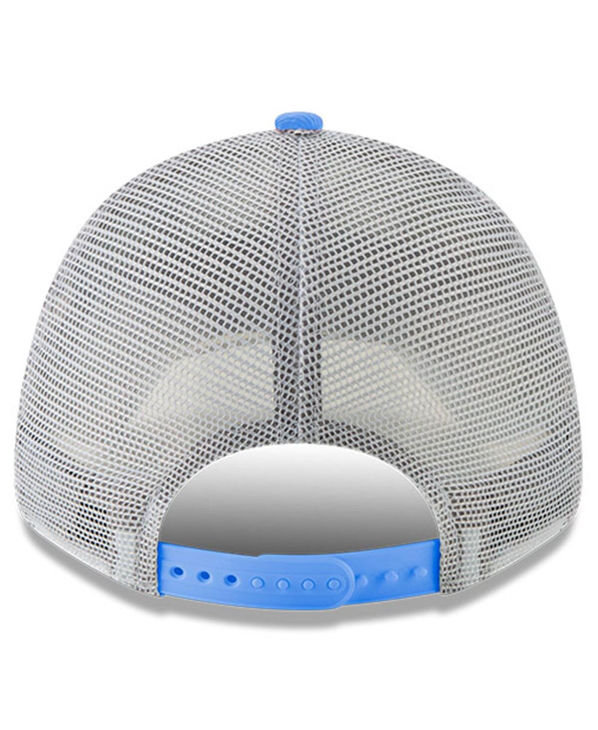 New Era Men's Blue Ross Chastain Busch Light 9forty Trucker Adjustable Hat In Blue,white