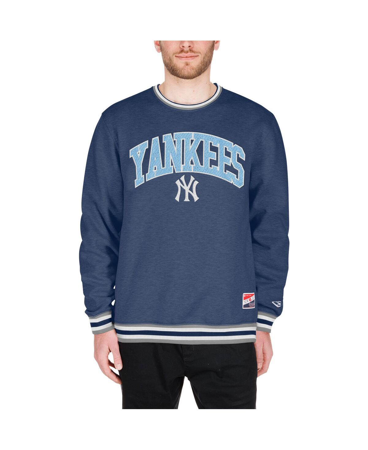 New Era Men'sNew York Yankees Father's Day Pullover Sweatshirt - Navy