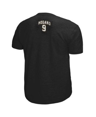 Men's Mike Modano Black Dallas Stars Name Number Legendary Collage T-Shirt