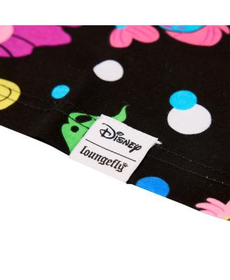 Men's and Women's Black The Little Mermaid 35th Anniversary Life Is The Bubbles T-Shirt