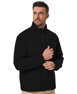 Men's Quilted Stretch Full-Zip Jacket