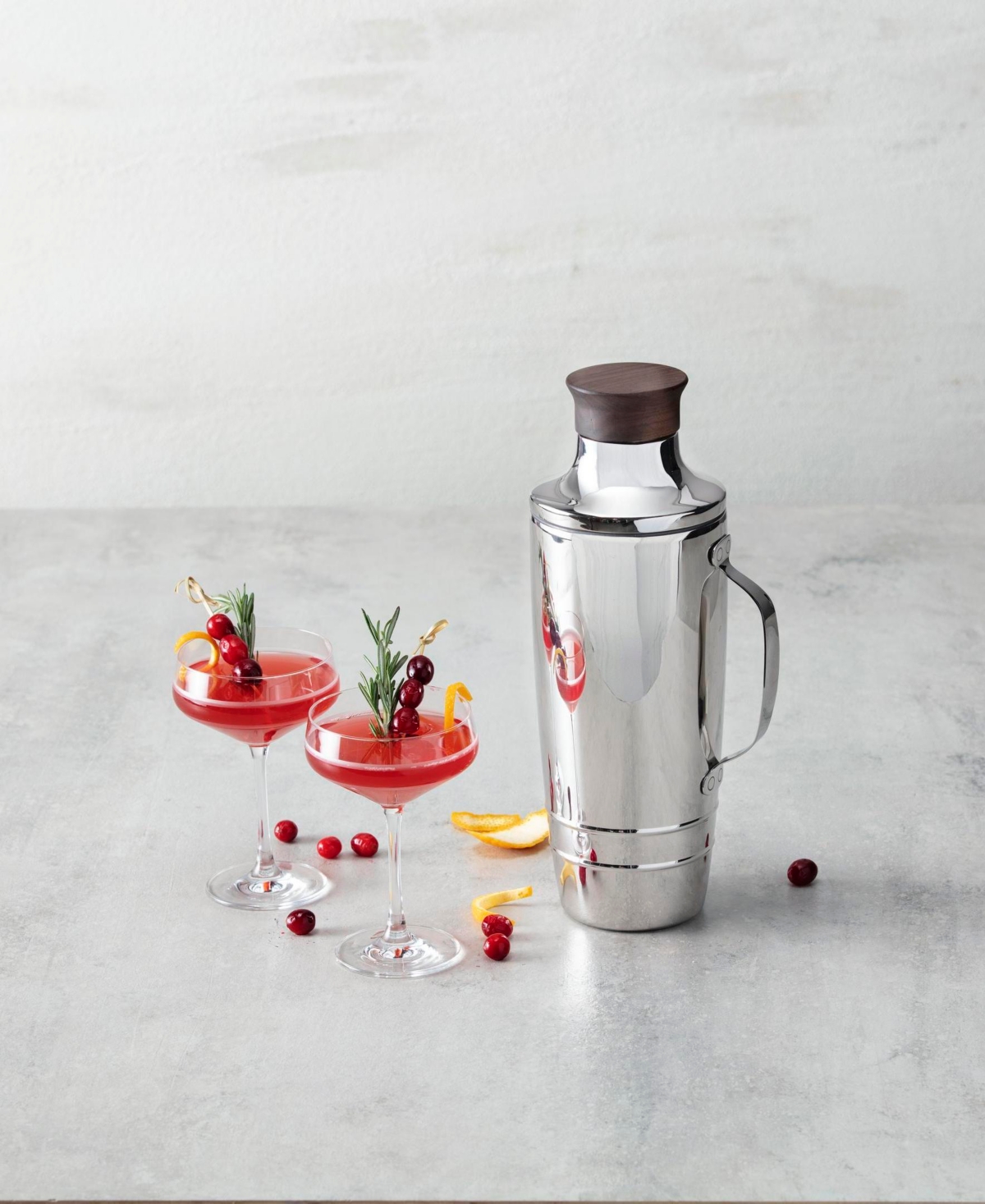 Fortessa Crafthouse Signature Double Walled Jumbo Cocktail Shaker 50oz In Stainless Steel